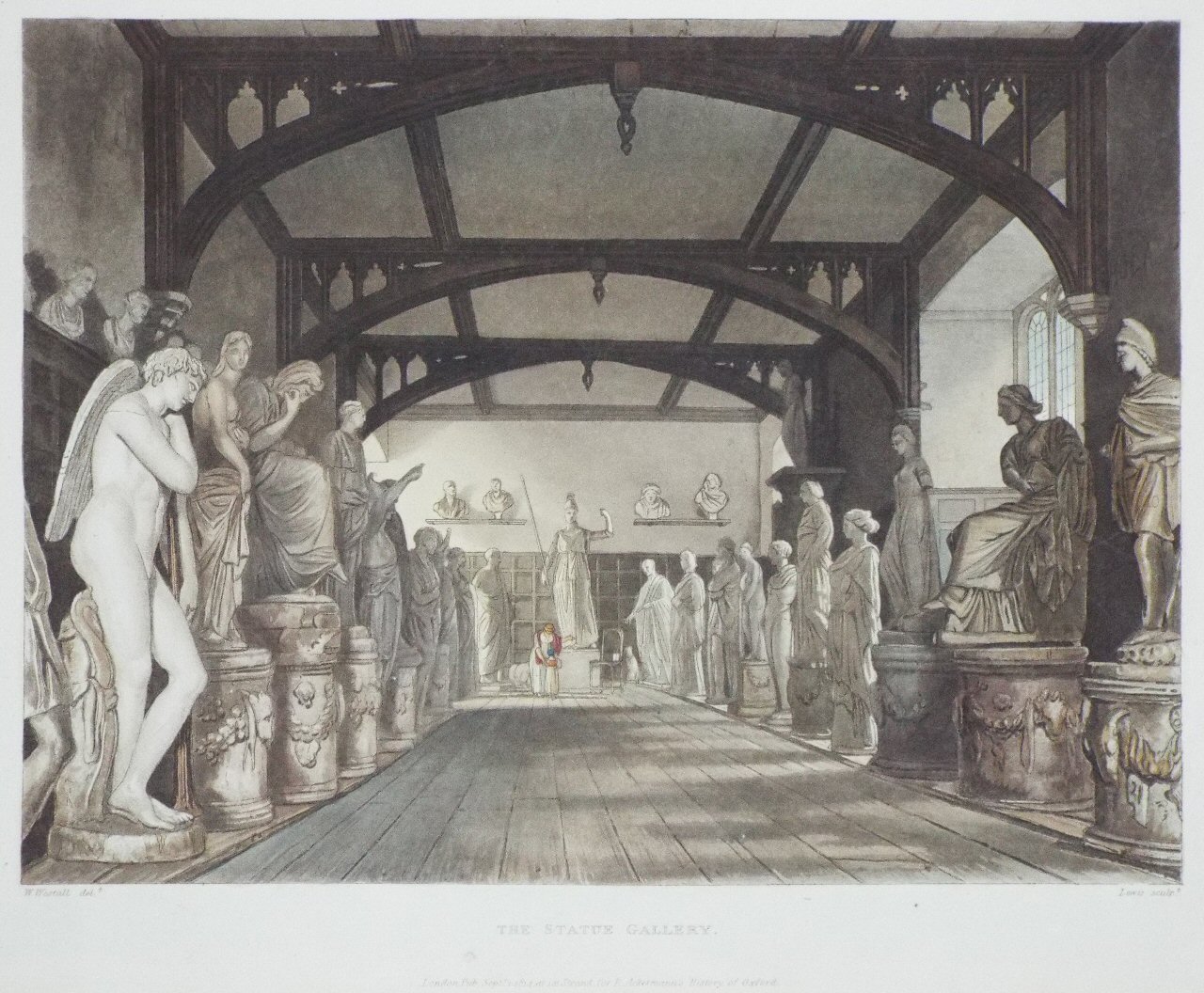 Aquatint - The Statue Gallery - 